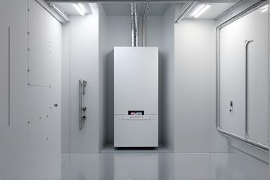 Modern high-efficiency boiler system