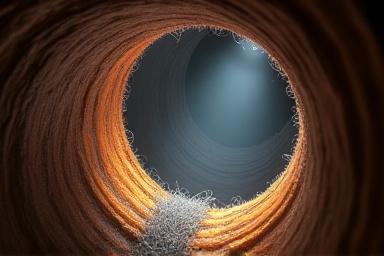 Drain camera inspection view